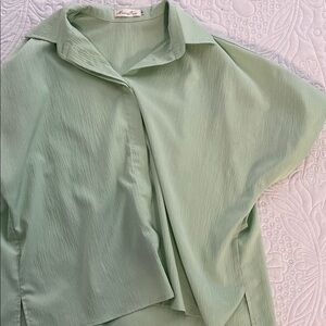 Mint Green Women's Top by Nique